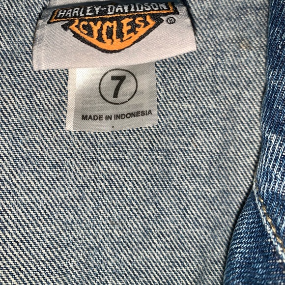 Harley Davidson Boys Jean Jacket - Picture 4 of 4